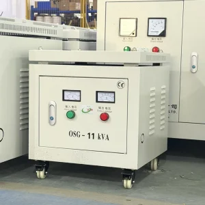 11kVA 3 Phase Dry Type Auto Transformer 380V 220V Step Voltage Converter High Efficiency CNC Machine CE Certified