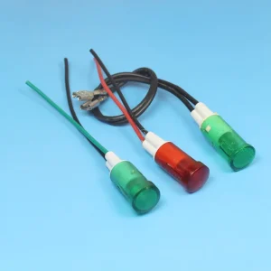 11mm Diameter Red Green 12v 24v LED Indicator Light Panel LED Indicator Light 220v Signal Lamp for Water Heater Home