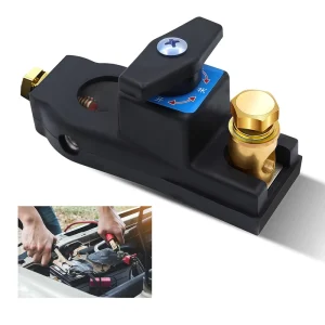 12-24V Plastic+Copper Car Battery Disconnect Switches Quick Disconnect Battery Cut Universal Switch for Car