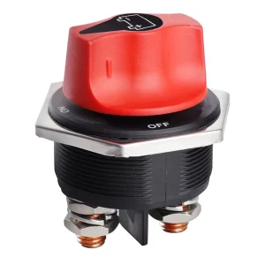 12 32V DC 300A Continuous 450A Intermittent Car Battery Disconnect Switch Power Cut Master Isolator for Marine Boat Car