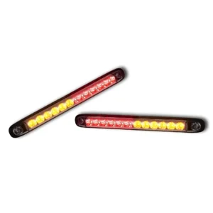 12 LED Rear Lamp Universal Indicator Light 12V/24V Combination LED Tail Light FLOWING Type