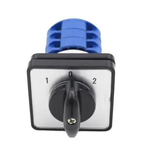 12 Terminals Silver Contact 3 Position 3 Pole Cam Switch 440V 20A Transfer Changeover Rotary Selector LW26-20/3 Model Metal