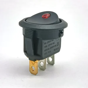 12 Volt 20amp 3 Pin Rocker Switch Mini LED Toggle Switch for On Off for Industrial Use for Coffee Maker Marine Boat Car