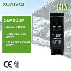 120 240V AC Miniature Circuit Breaker 6kA Plug in MCB for Home Overload Short Circuit Protection