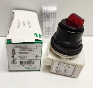 120V 2POSITION Red Maintained Selector Switch 9001SK11J1R