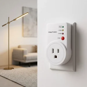 120V American Voltage Protector Socket 50/60Hz Over & Under Voltage Surge Protector US Power Socket