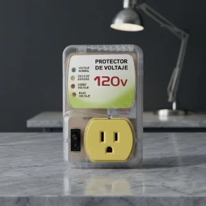 120V Voltage Protector Socket American Standard Plug and Play Power Surge Protection for Household Equipment
