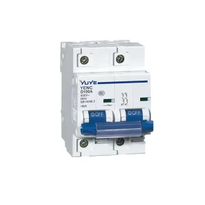 123 YUYE 63A 125A High Section Miniature Circuit Breaker 100A 2P MCB RCBO 80A OEM ODM