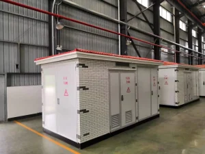 1250kVA 10 10kV Single Three Phase Dry Type Outdoor Pad Combined Box Transformer for Solar Power Plant
