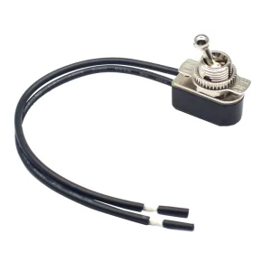 125V 6A ON/OFF Wired Toggle Switch Medium Toggle Switch