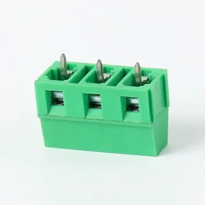 128 7.5MM PCB Screw Terminal Block PA66 Material 300V Rated Voltage
