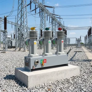 12KV Three Phase Outdoor Pole Mounted Vacuum Auto Recloser Circuit Breaker with 20kA Breaking Capacity 50Hz