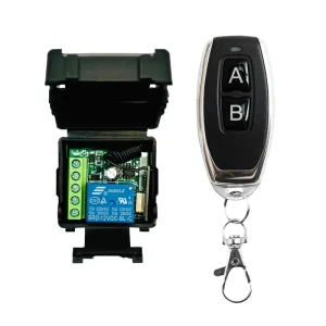 12V 10A Wireless Remote Control Switch Door Access Switch Barrier Remote Control Module with NO COM NC Input
