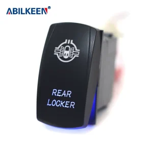 12V 20A 24V Blue LED Car Boat 4×4 Marine Dash Toggle Rocker Switch ON-OFF 4 Pin Rocker Switch