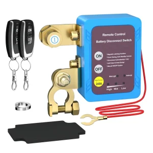 12V 240A Remote Battery Disconnect Switch Automatic Power Off Switch Car Truck Boat Remote Control Switch