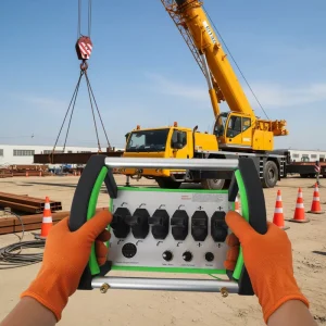 12V/24V Crane Remote Control Kit 6 Joystick Wireless Remote Control Radio Remote Controller Crane Remote Control Wireless Crane