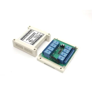 12V DV 10Amp Relay Module 8 Channel Remote Control Controller Wireless RF Switch Circuit Board for Alarm System Home Appliance