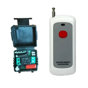12V Gndno Nc COM Wireless Remote Control 1 Door Switch