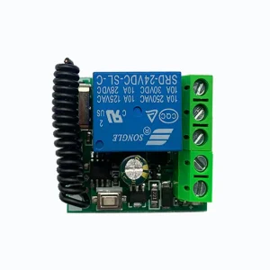 12V Mini Wireless RF Remote Control Switch 10A Relay