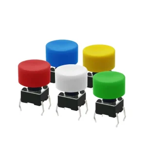 12V Oval Opaque Cover for 6*6mm Tactile Switch Switch Push Button