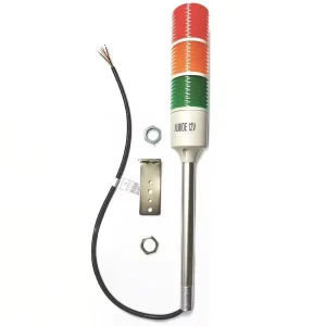 12V RGB LED Tower Light Buzzer CNC Machines Equipment Indicator Lights Signal Alarm for Warehouse Application Red Orange Green