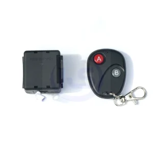 12V Single Remote Control Switch 2 Key AB Lock Symbol Wireless Remote Control Electronic Access Control Switch