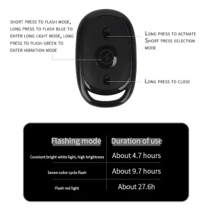 12V Wireless Remote Control Strobe Light Car Motorcycle Drone Flash Position Indicator Lamp for LED Warning