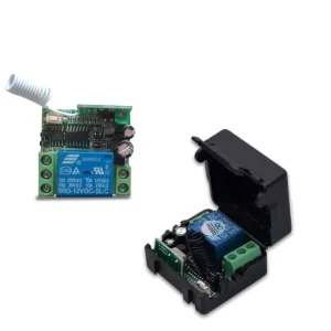 12V single channel wireless remote control switch Control LED lighting and electronic control lock 433Mhz
