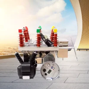 12kV High Voltage Outdoor SF6 Circuit Breaker ZW8 Porcelain Column Three Phase Disconnector Industry 25kA