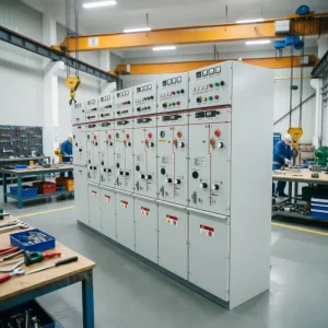 12kV SF6 free Metal Clean Air Insulated Modular 1250A Compact Smart Grid Power Distribution Switchgear RMU