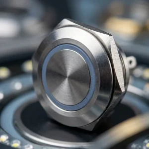 12mm 16mm 19mm 22mm Flattest Metal Momentary Waterproof 12V LED Illuminated RGB Push Button Switch