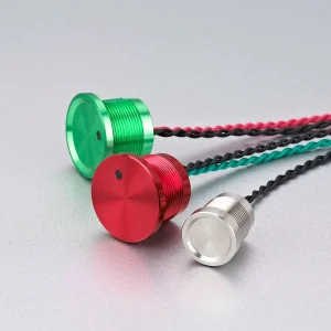 12mm 16mm 19mm 22mm IP68 Metal Piezoelectric Momentary Push Button Switch Waterproof