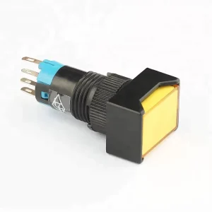 12mm 3a 250v Illuminated Latching Push Button Switch