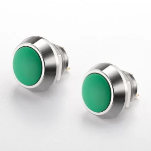 12mm 5A IP65 Momentary Stainless Steel Push Button Switch for Elevator Door Control Unit