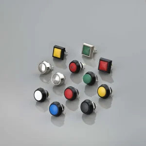 12mm Different Color Momentary Push Button Switches (12mm, CE, ROHS, REECH, IP65 or IP67)