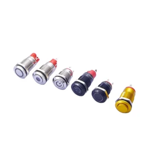 12mm Metal Momentary Push Button Switch