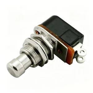 12mm Off-Momentary Stomp Foot Toggle Switch Bakelite Material OFF-(ON) Normal Open