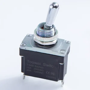 12mm Switch Normally Open Reset (On) Off Toggle Switch for Mechanical Equipment