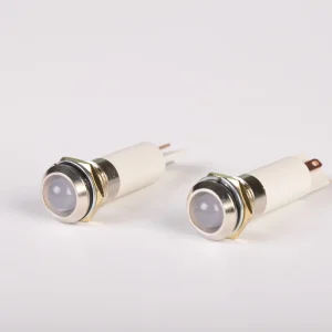 12mm Waterproof IP67 Metal Indicator Light High Brightness Pilot Lamp LED for Car Boat Motorbike