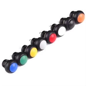 12mm Waterproof Push Button Switches Momentary 1NO Single Pole Single Throw Push Button Switch