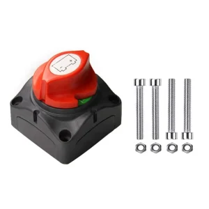 12v 24V 275A Industrial Metal Dual Battery Isolator Main Kill Cut off Selector Switch On Off