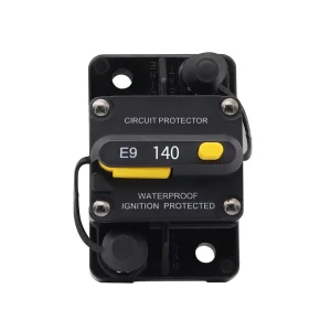 140A Manual Reset Protection Moulded Case Circuit Breakers 12-48V DC Circuit Breakers