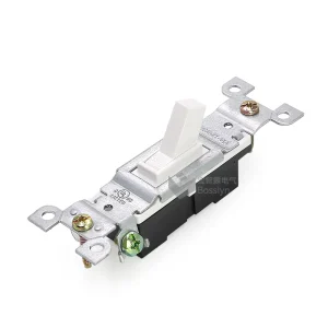 15 Amp 120 Volt Toggle Framed Single Pole Switch