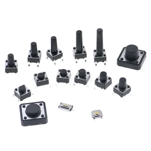 15 Types 150 Pieces Light Touch Switches 6×6 Series SMD Pin Small Micro Switch Button Mixed Kit 1 Year Warranty China Made