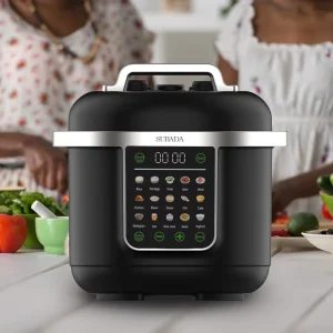 15-in-1 Multifunctional Electric Pressure Cooker Commercial Digital Rice Cooker Saute Soup Slow Cooker 6L Pot