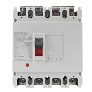 150A 160A 200A 250A 4P 1000V DC MCCB Battery Moulded Case Circuit Breaker