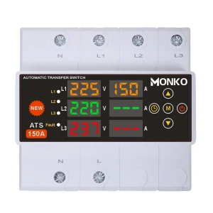 150A Single Phase Automatic Transfer Switch for Industrial and Households Use