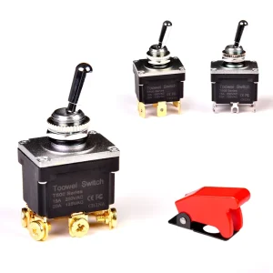 15A 250V 20A 125V AC on on 2 Position DPDT 6Pin Heavy Duty Toggle Switches