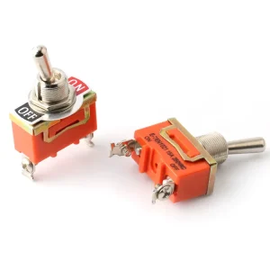 15A 250V AC Toggle Switch 30 000 Cycle Long Life SPDT On Off