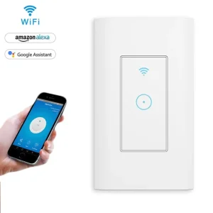 15A Smart Wireless Wifi Light Switch Smart Wifi Touch Wall Switch